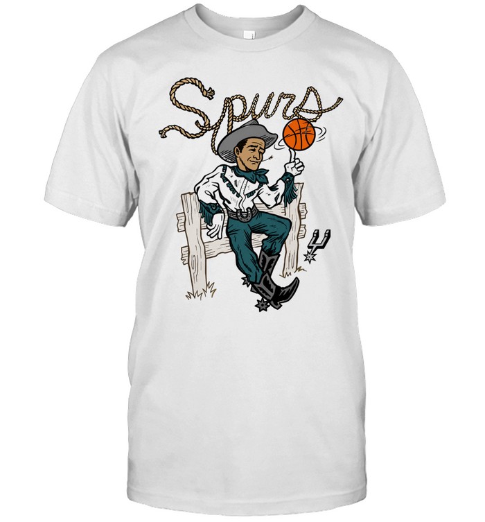 San Antonio Spurs Basketball Cowboy Vintage Unisex T-Shirt