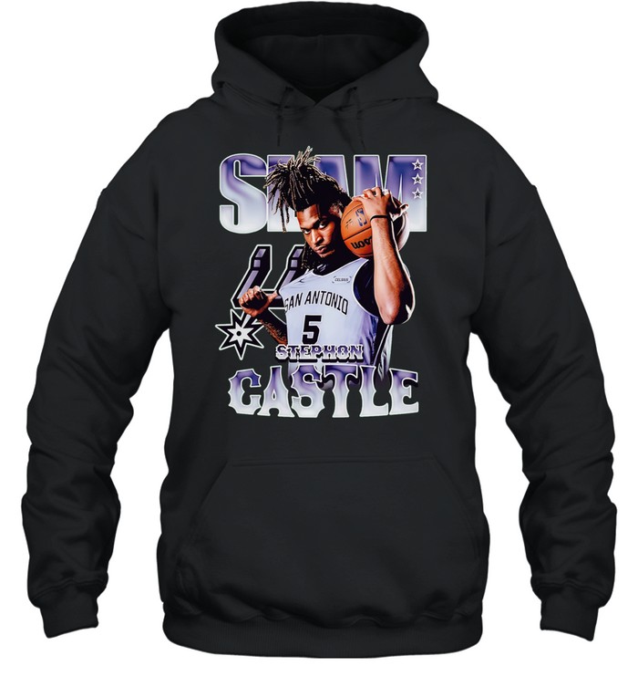 San Antonio Spurs Stephon Castle SLAM Remix Hoodie