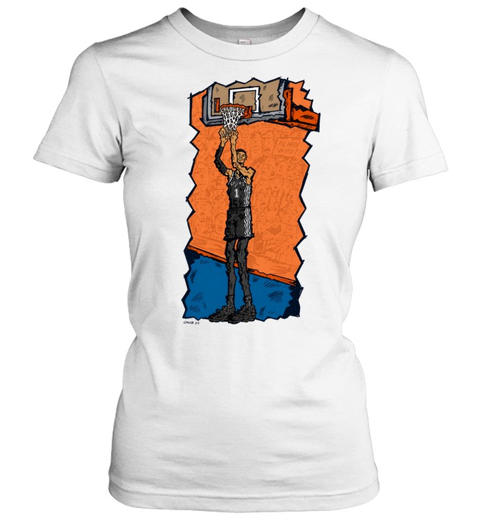 San Antonio Spurs Victor Wembanyama Game 03 Dunk Alien Who Doodle Women T-Shirt