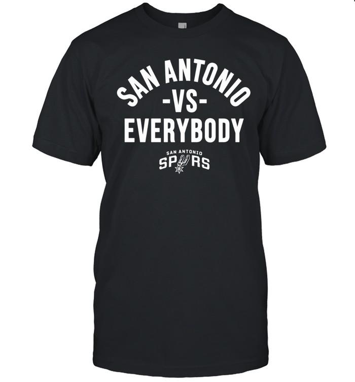 San Antonio Spurs Vs Everybody Black Graphic Style Vintage Finals 2026 Unisex T-Shirt