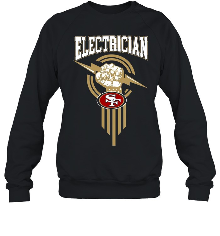 San Francisco 49ers x Electrician logo Sweatshirt