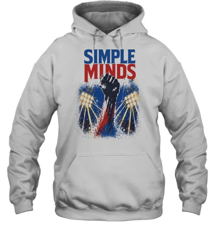 Simple minds stadium light revolution voices in the light Hoodie