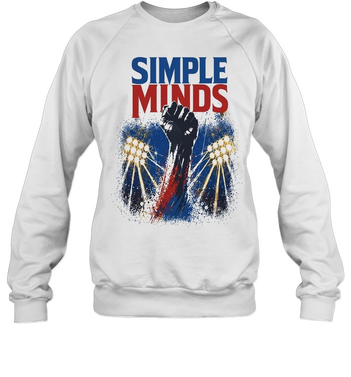 Simple minds stadium light revolution voices in the light Sweatshirt
