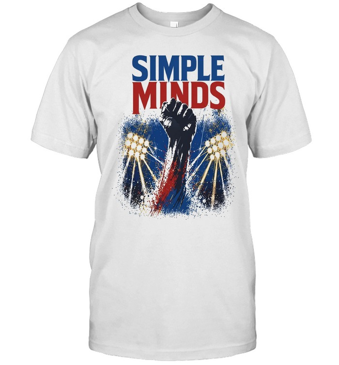 Simple minds stadium light revolution voices in the light Unisex T-Shirt