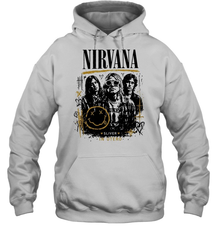 sliver in Utero stay raw stay real Hoodie
