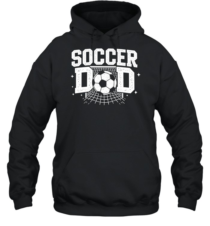 Soccer dad goal net ball bold Hoodie