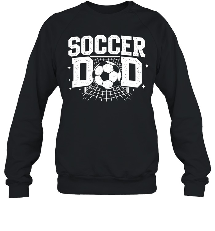 Soccer dad goal net ball bold Sweatshirt