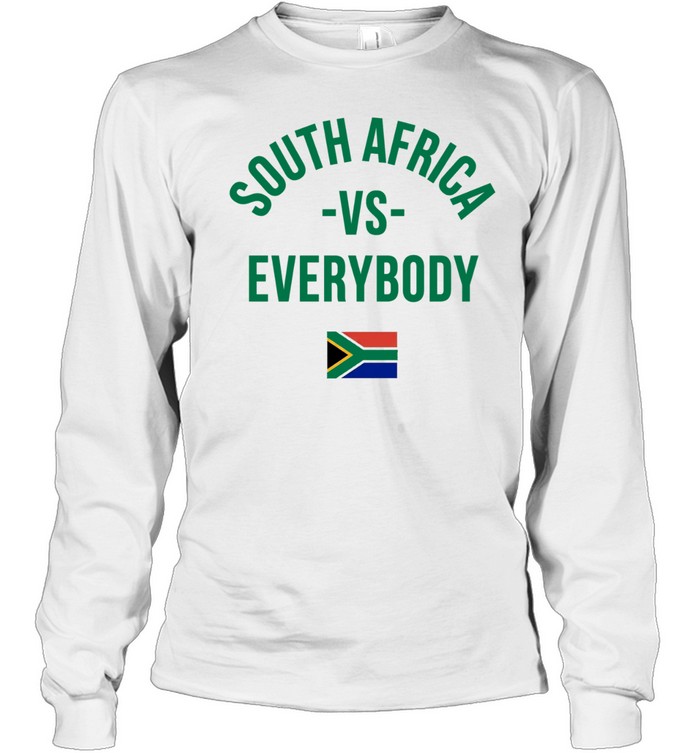 South Africa vs Everybody Patriotic Long Sleeve Tee