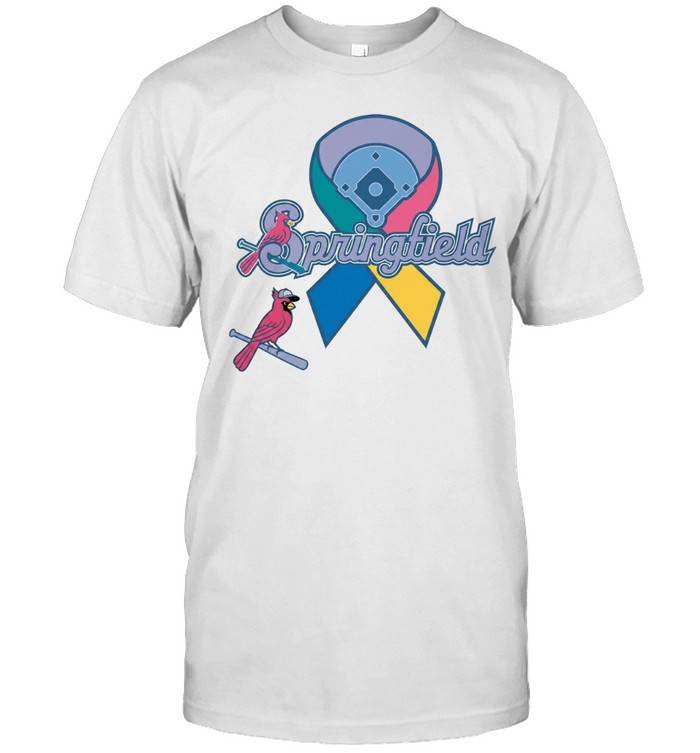 Springfield Cardinals awareness ribbon baseball team Unisex T-Shirt