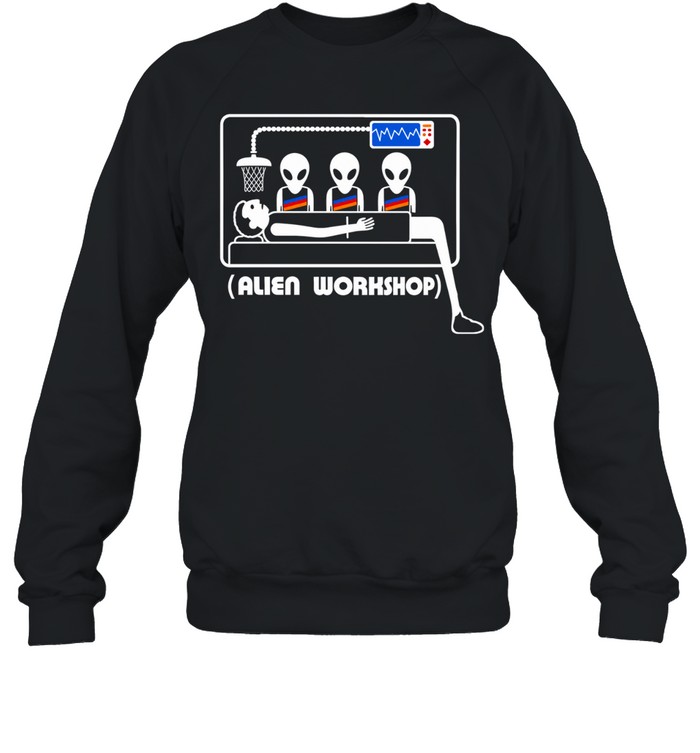 Spurs Wemby Alien Work Sweatshirt