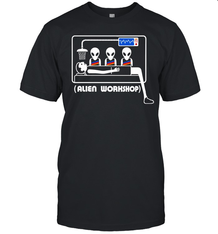 Spurs Wemby Alien Work Unisex T-Shirt