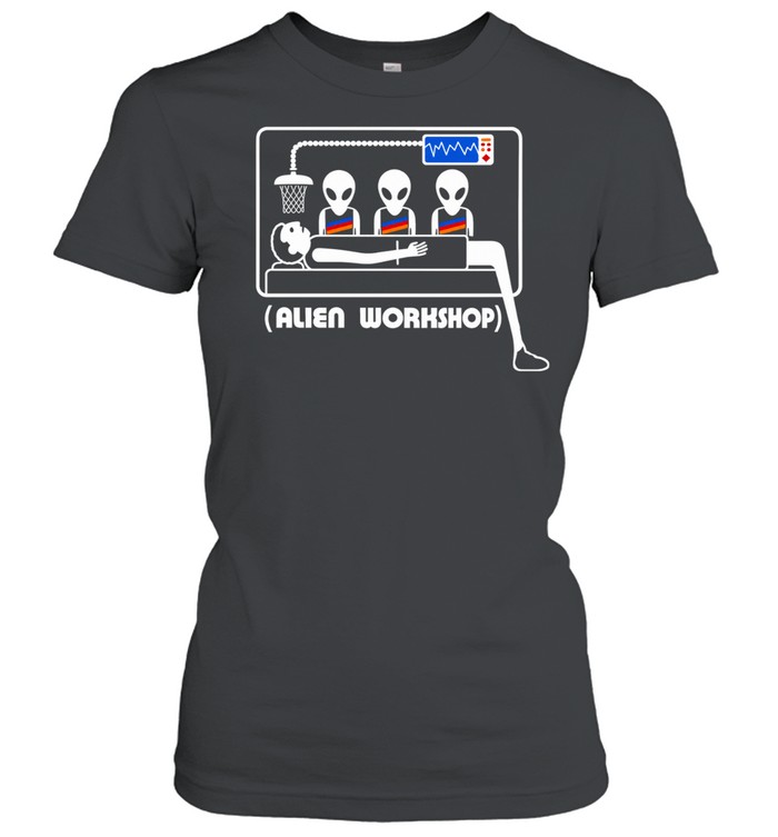 Spurs Wemby Alien Work Women T-Shirt