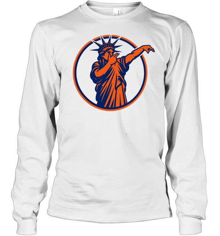 Statue Of Liberty 3 Points Long Sleeve Tee