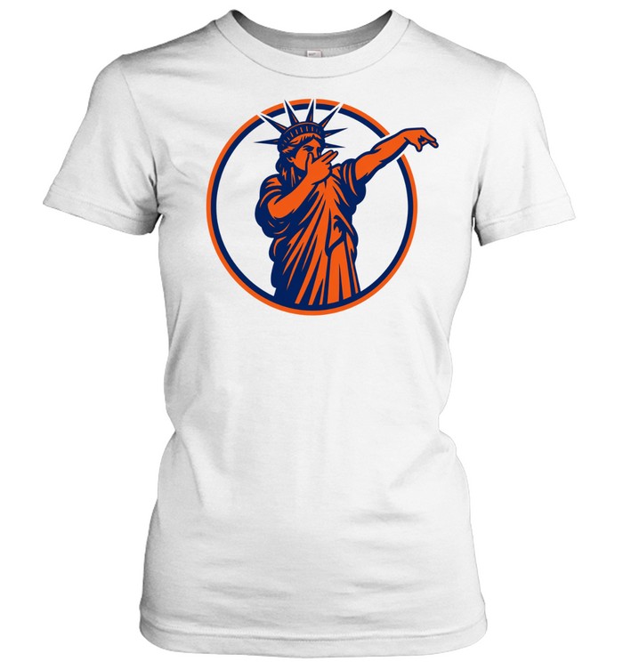 Statue Of Liberty 3 Points Women T-Shirt