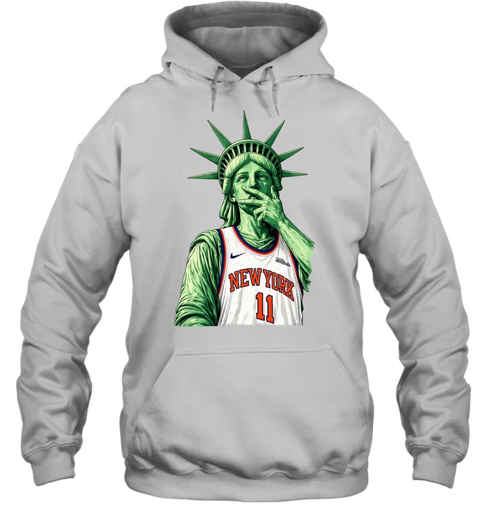 Statue of Liberty Jalen Brunson 11 Basketball Jersey Hoodie