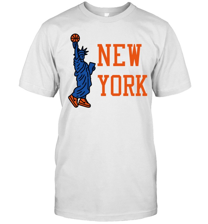 Statue Of Liberty Knicks Finals 2026 Unisex T-Shirt