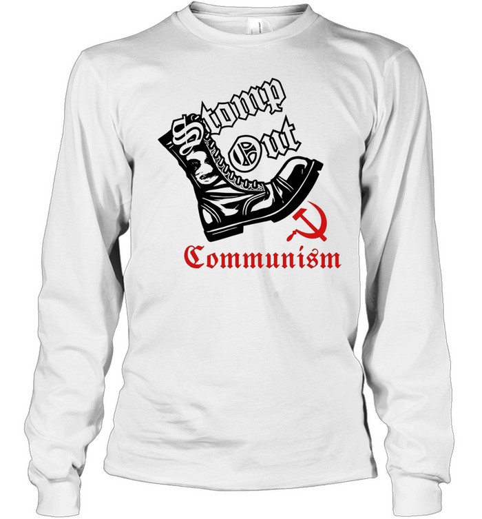 Stomp out communism vintage Long Sleeve Tee
