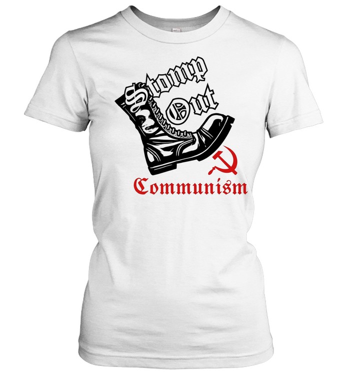 Stomp out communism vintage Women T-Shirt