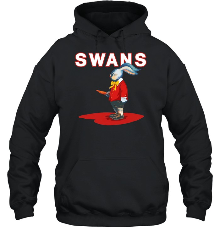Swans Rabbit with Carrot Michael Gira Hoodie