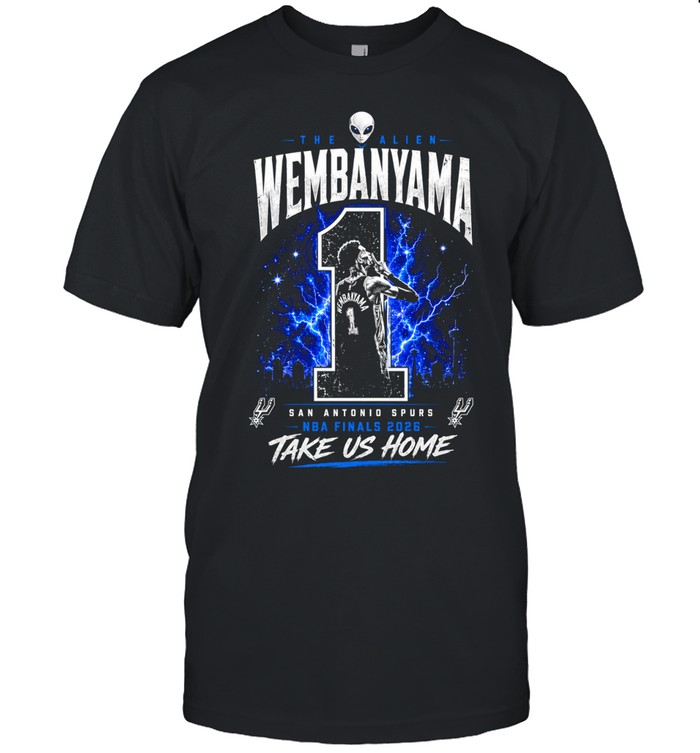 The Alien San Antonio Spurs Take Us Home Graphic Unisex T-Shirt