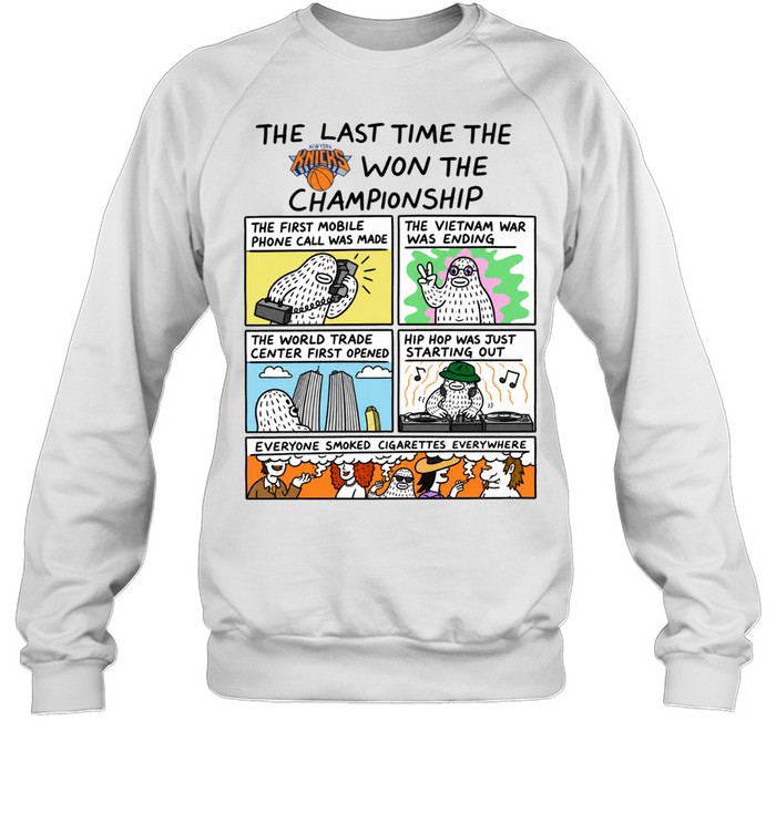 The Last Time The Won The Championship Frank Ape Meme Finals 2026 Sweatshirt