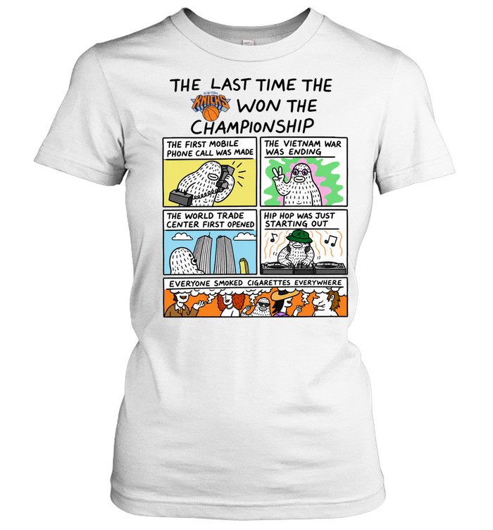 The Last Time The Won The Championship Frank Ape Meme Finals 2026 Women T-Shirt