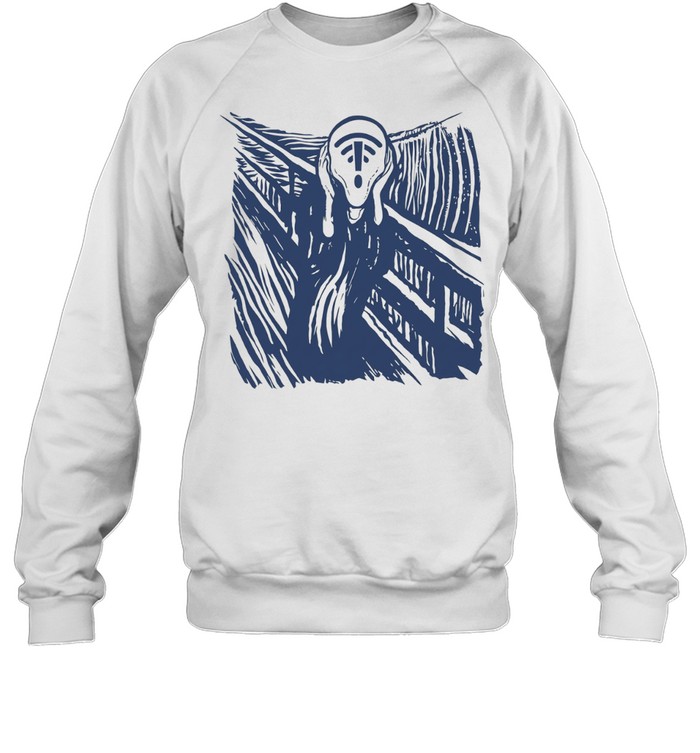 The Scream WiFi Signal Error Loss Connection Sweatshirt