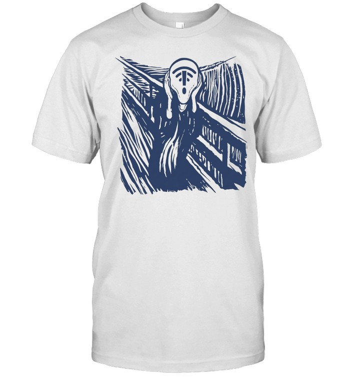 The Scream WiFi Signal Error Loss Connection Unisex T-Shirt