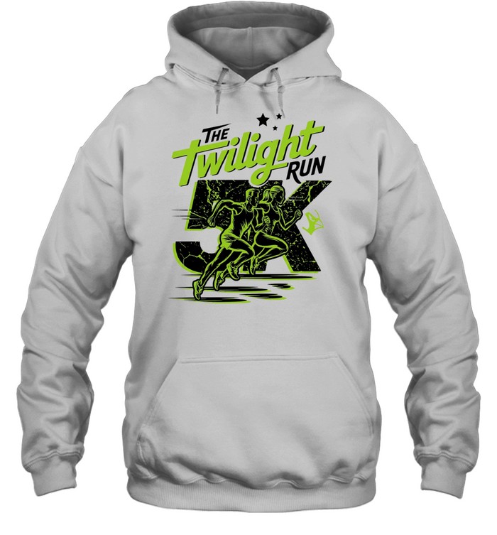 The Twilight Run 5K event logo Hoodie