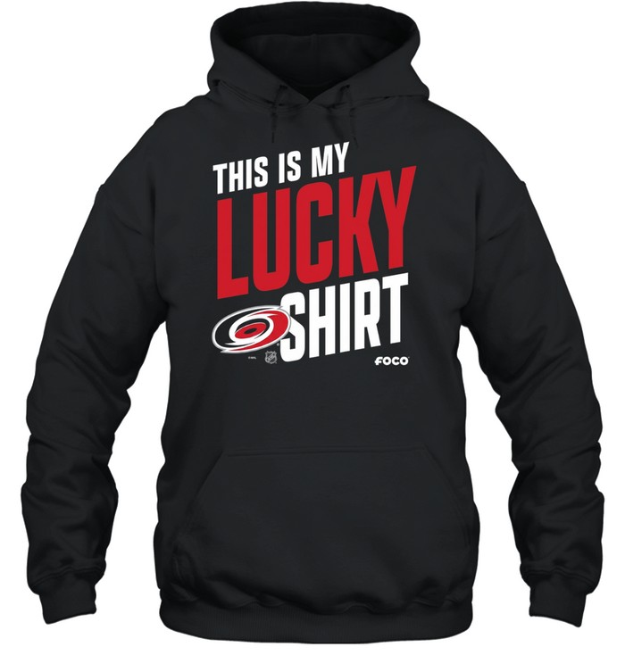 This is my lucky shirt Carolina Hurricanes team fan apparel andise Hoodie