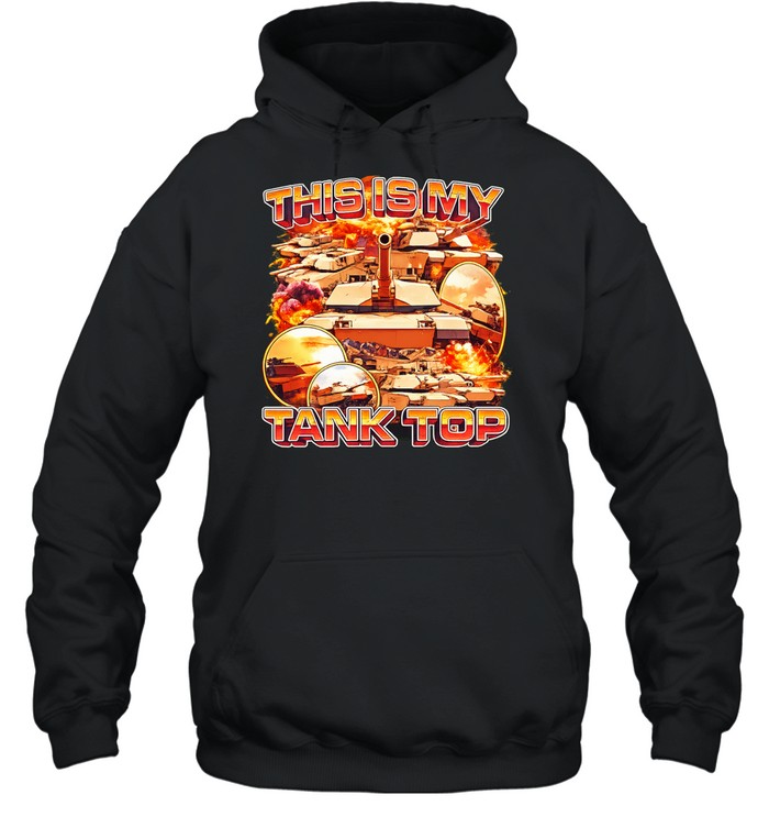 This Is My Tank Top 90s Bootleg Hoodie