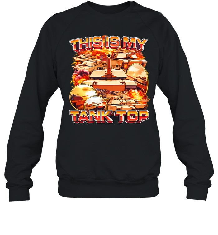 This Is My Tank Top 90s Bootleg Sweatshirt
