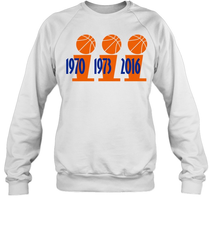 Three Championship Trophies 1970 1973 Finals 2026 Sweatshirt