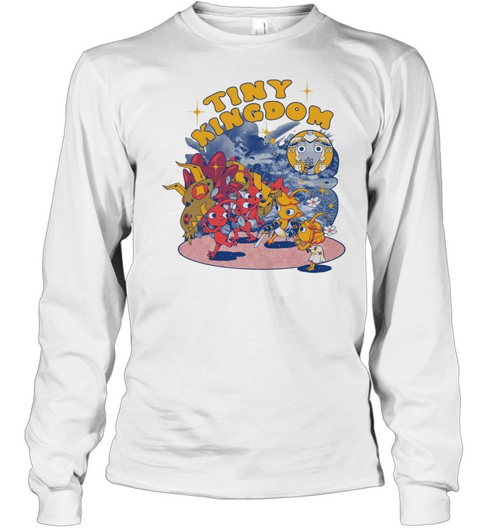 Tiny Kingdom Pikmin Nintendo Gaming Video Game Long Sleeve Tee