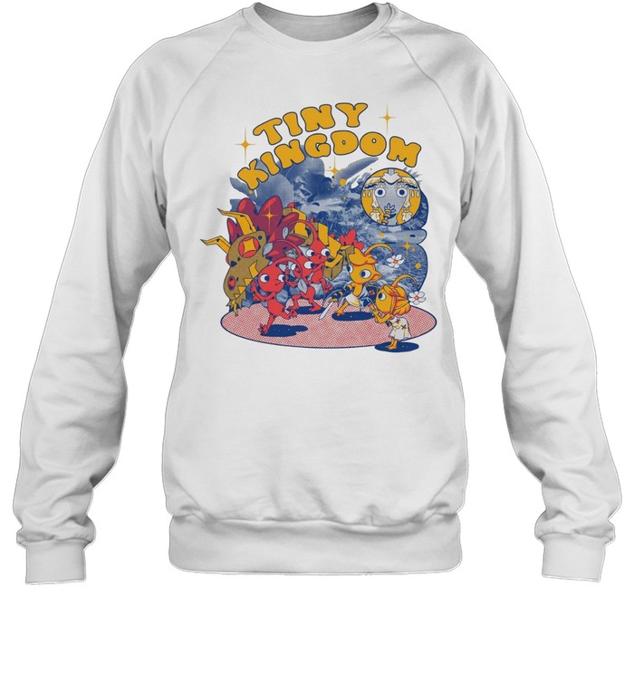 Tiny Kingdom Pikmin Nintendo Gaming Video Game Sweatshirt