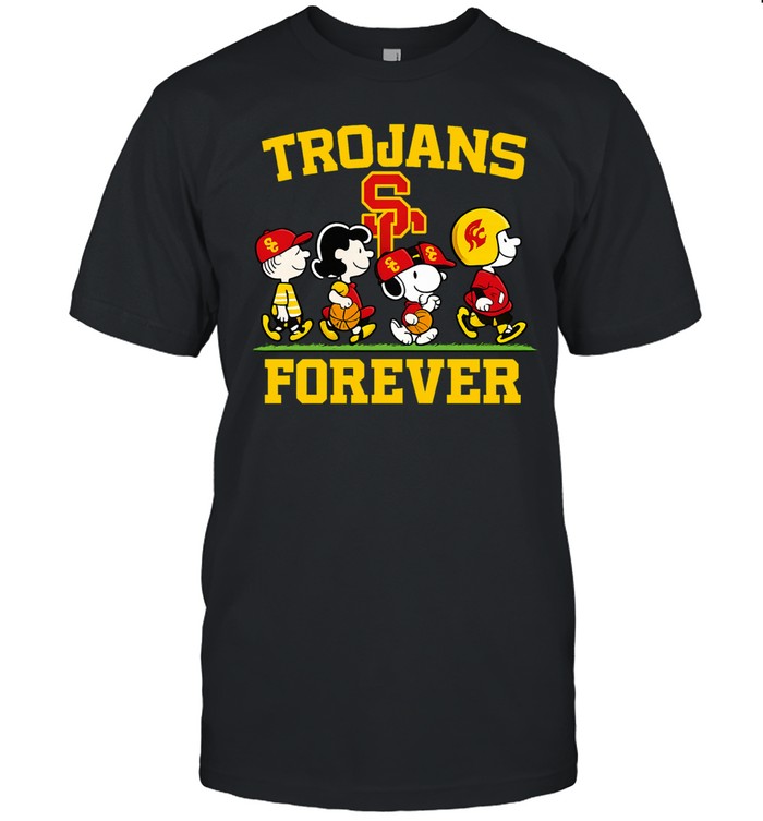 Trojans Forever Peanuts USC Trojans Snoopy Unisex T-Shirt