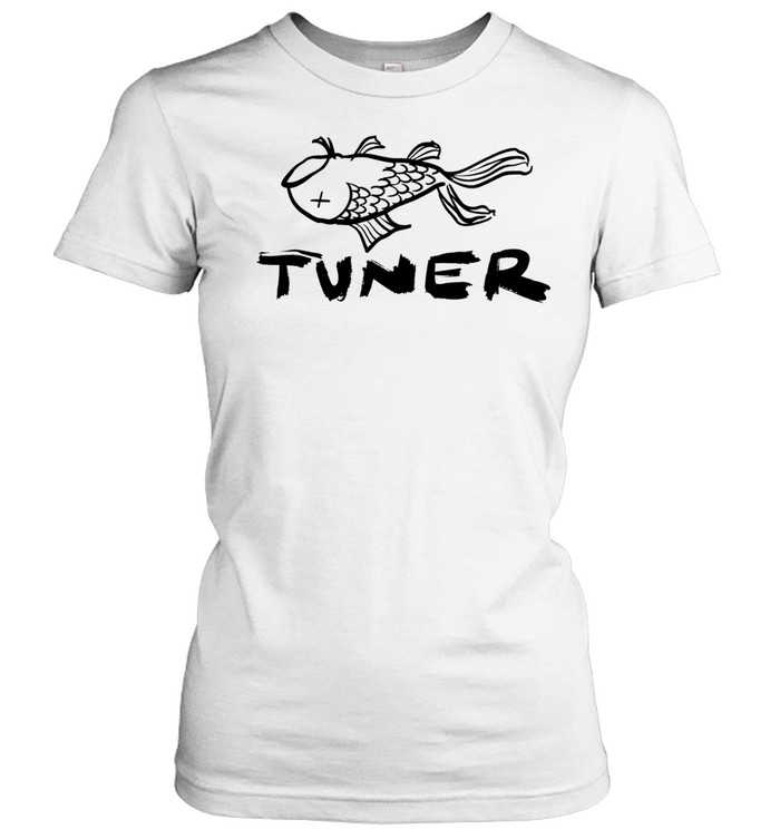 Tuner dead fish minimalist illustration Women T-Shirt