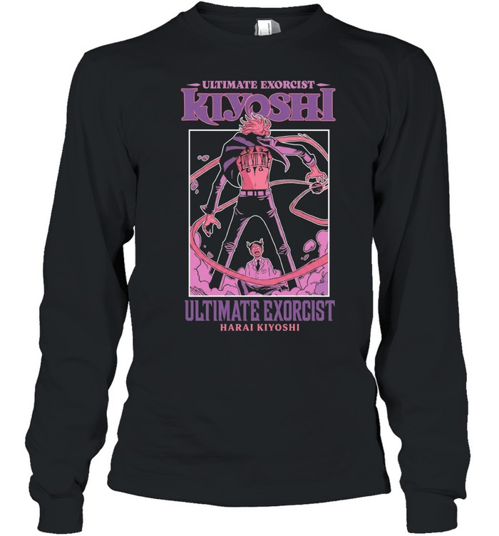 Ultimate Exorcist Kiyoshi Harai Kiyoshi a lone young man Long Sleeve Tee