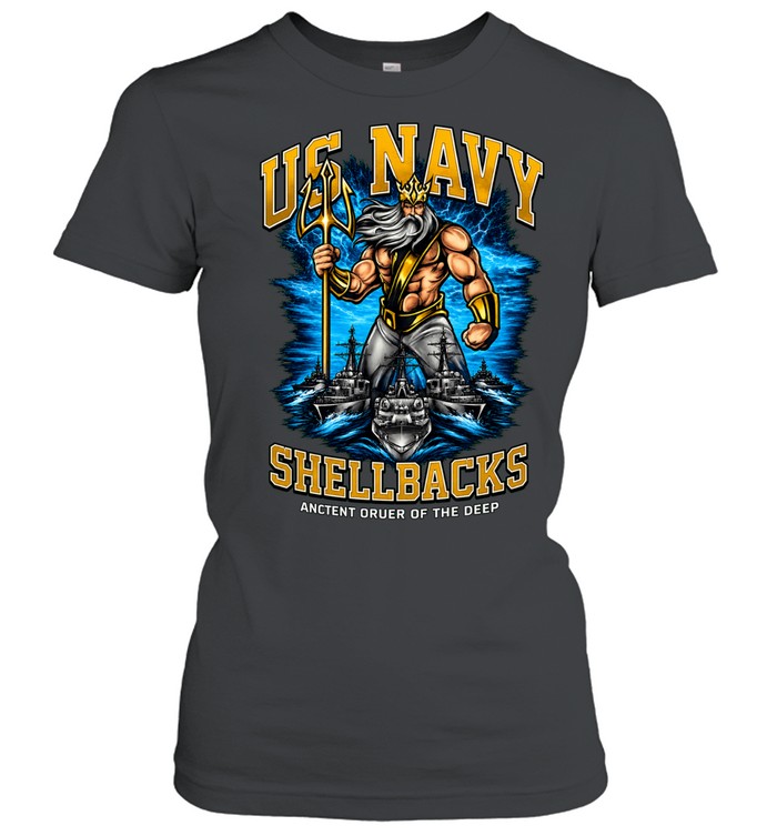 US Navy Shellbacks Ancient Order Of The Deep Women T-Shirt