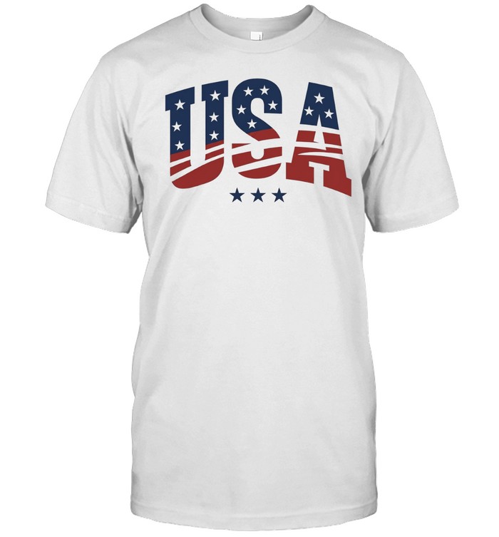USA Patriotic Stars Unisex T-Shirt