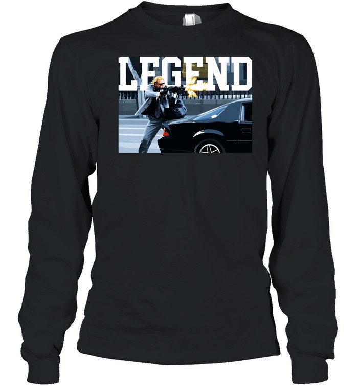Val Kilmer Heat The Heist Legend Long Sleeve Tee