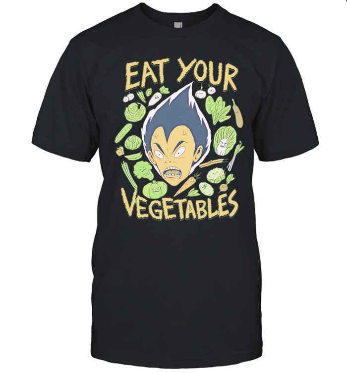 Vegeta eat your vegetables anime character food humor Unisex T-Shirt