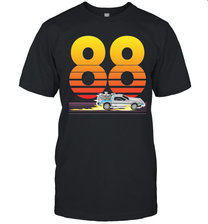 VHS Time Machine Back to the Future sunset retro Unisex T-Shirt