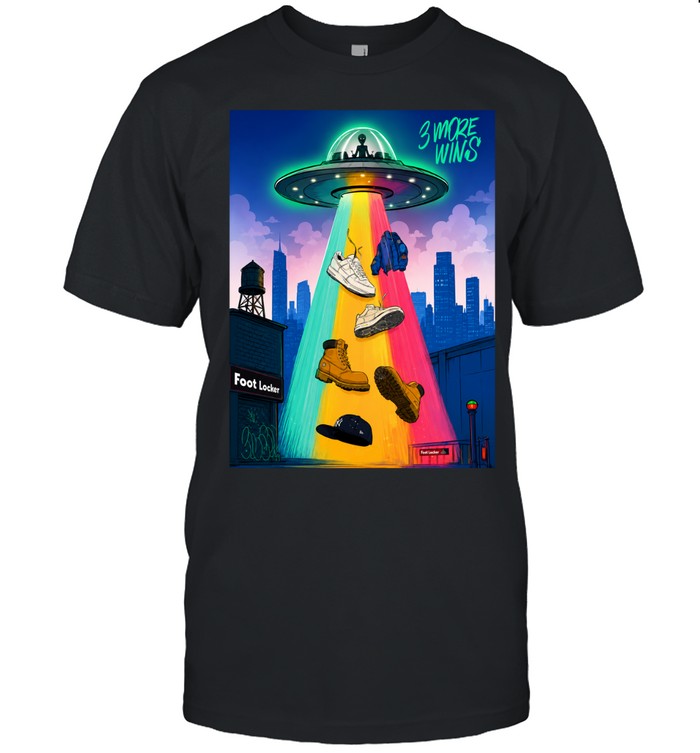 Victor Wembanyama 3 More Wins UFO Abduction Unisex T-Shirt