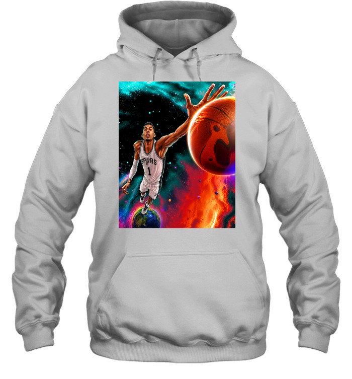 Victor Wembanyama Cosmic Dunk San Antonio Spurs Hoodie