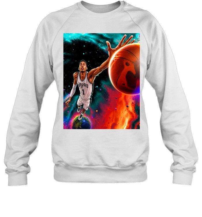 Victor Wembanyama Cosmic Dunk San Antonio Spurs Sweatshirt