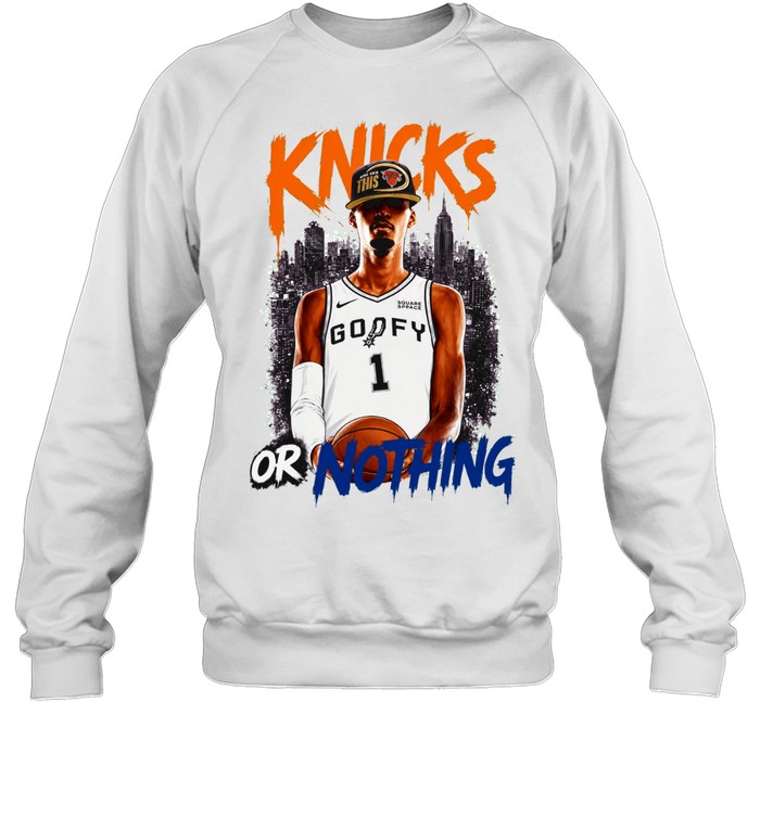 Victor Wembanyama Goofy Or Nothing Finals 2026 Sweatshirt