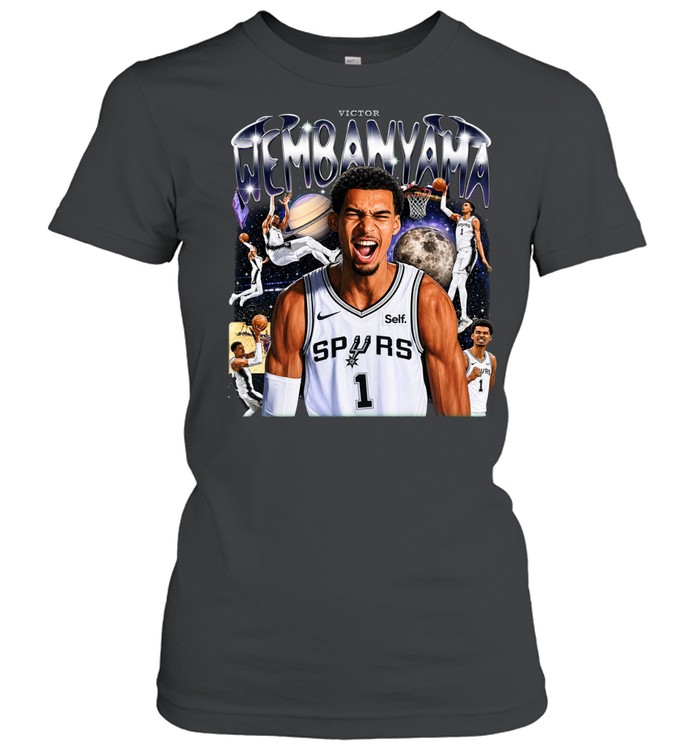 Victor Wembanyama San Antonio Spurs Alien Vintage Bootleg Graphic Finals 2026 Women T-Shirt