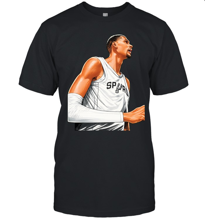 Victor Wembanyama San Antonio Spurs Anime Graphic Art Vintage Basketball Finals 2026 Unisex T-Shirt