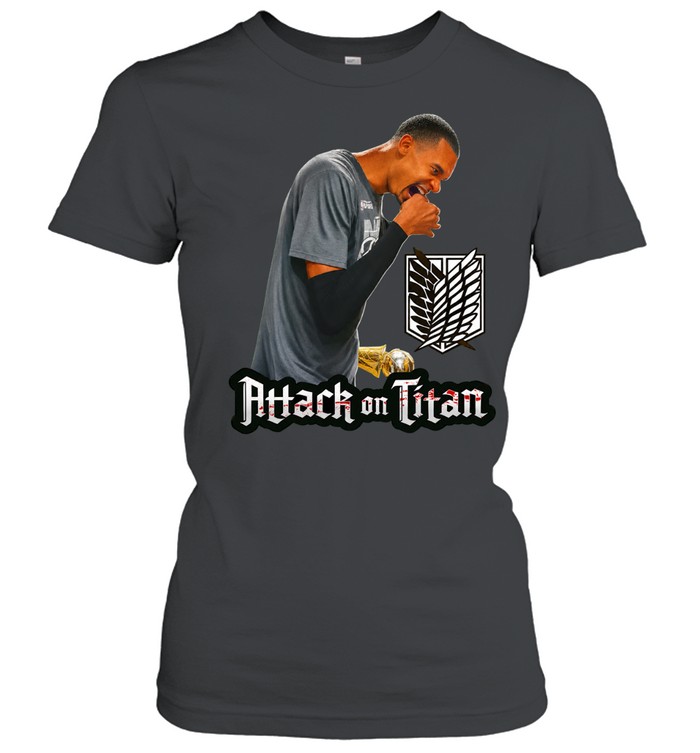 Victor Wembanyama San Antonio Spurs Basketball Attack On Titan 2026 Women T-Shirt